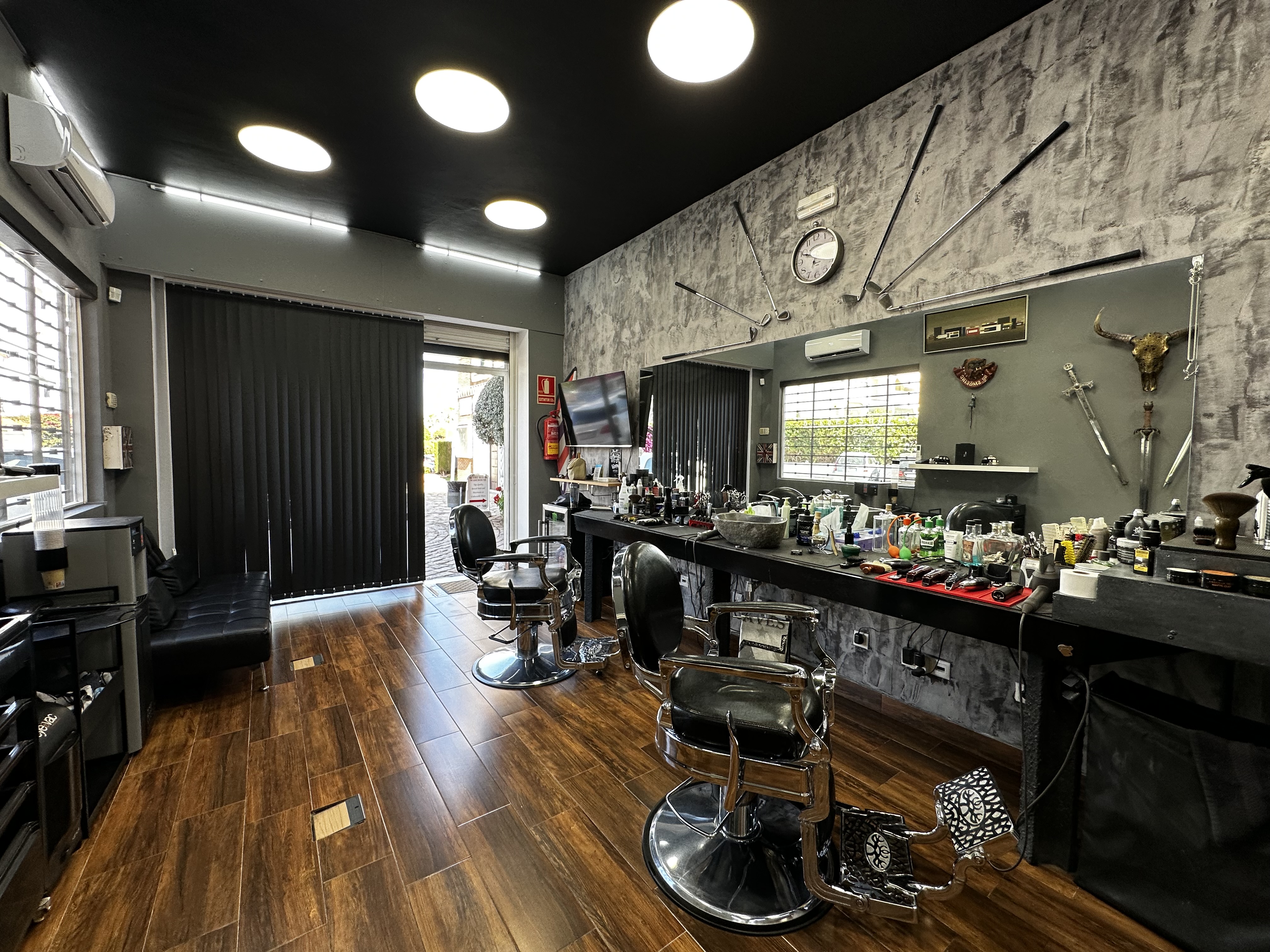 Interior de Barbershop Original en Mijas